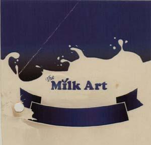 THE MILK ART (and logo) trademark logo