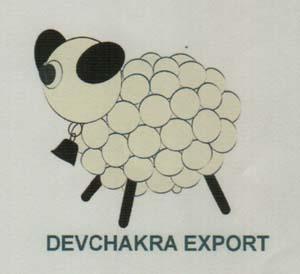 DEVCHAKRA EXPORT (and logo) trademark logo