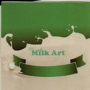 THE MILK ART (and logo) trademark logo