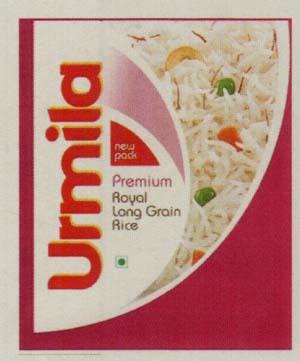 URMILA (and logo) trademark logo