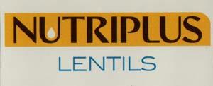 NUTRIPLUS LENTILS (and logo) trademark logo