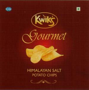 KWIKS GOURMET (and logo) trademark logo