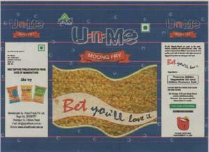 U-N-ME MOONG FRY (and logo) trademark logo