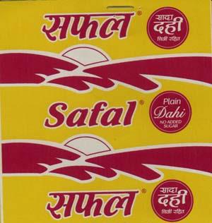 SAFAL DAHI (and logo) trademark logo