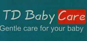 TD BABY CARE (and logo) trademark logo