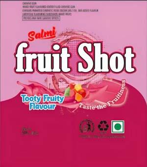 SALMI FRUIT SHOT (and logo) trademark logo