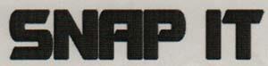 SNAP IT (and logo) trademark logo