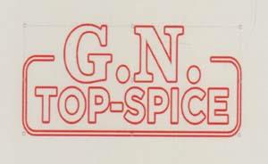 G.N. TOP-SPICE (and logo) trademark logo