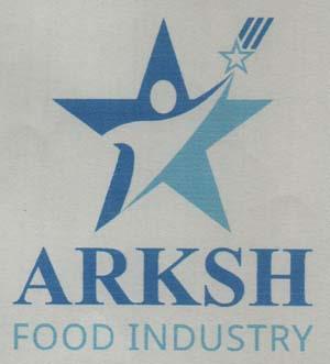 ARKSH FOOD INDUSTRY (and logo) trademark logo