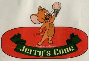 JERRY'S CONE (and logo) trademark logo