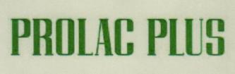 PROLAC PLUS (and logo) trademark logo