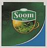 SOOM TEA (and logo) trademark logo