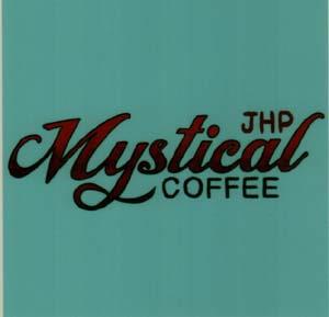 JHP MYSTICAL COFFEE (and logo) trademark logo
