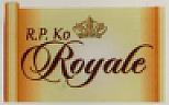 R.P. KO ROYALE (and logo) trademark logo
