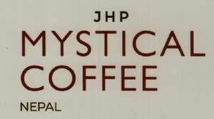 JHP MYSTICAL COFFEE NEPAL (and logo) trademark logo