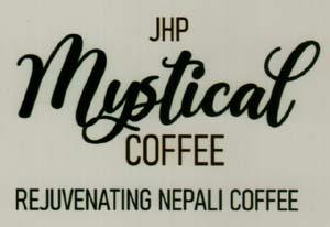 JHP MYSTICAL COFFEE (and logo) trademark logo
