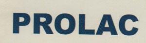 PROLAC (and logo) trademark logo