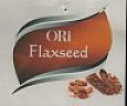ORI FLAXSEED (and logo) trademark logo
