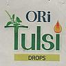 ORI TULSI DROPS (and logo) trademark logo