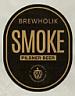 BREWHOLIK SMOKE PILSNER BEER (and logo) trademark logo