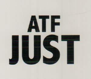 ATF JUST (and logo) trademark logo