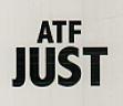 ATF JUST (and logo) trademark logo