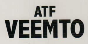 ATF VEEMTO (and logo) trademark logo