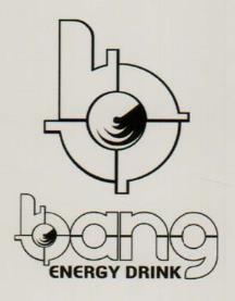 BANG ENERGY DRINK (and logo) trademark logo