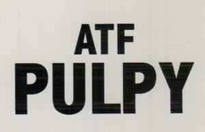 ATF PULPY (and logo) trademark logo