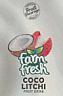 FARM FRESH COCO LITCHI (and logo) trademark logo