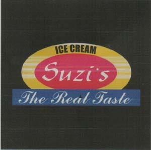 ICE CREAM SUZI'S (and logo) trademark logo
