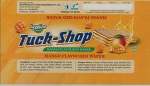 LOVELINE TUCK-SHOP (and logo) trademark logo