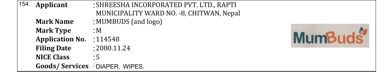 Original bulletin entry for MUMBUDS (and logo)