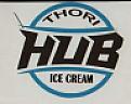 THORI HUB ICE CREAM (and logo) trademark logo