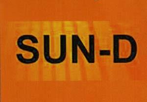 SUN-D (and logo) trademark logo