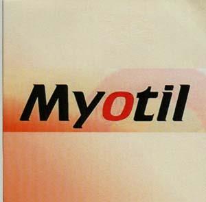 MYOTIL (and logo) trademark logo