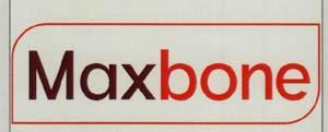 MAXBONE (and logo) trademark logo