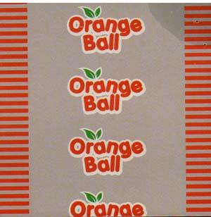 Orange Ball (and logo) trademark logo