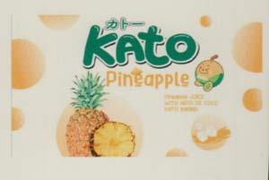 KATO PINEAPPLE (and logo) trademark logo