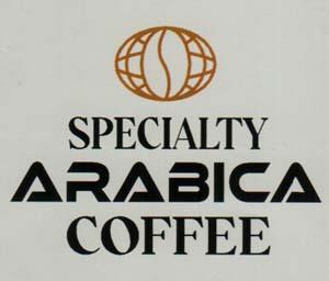 SPECIALTY ARABICA COFFEE (and logo) trademark logo