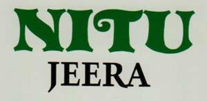 NITU JEERA (and logo) trademark logo