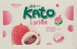 KATO LYCHEE (and logo) trademark logo