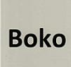 Boko (and logo) trademark logo