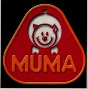 MUMA (and logo) trademark logo