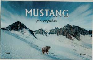 MUSTANG PURE PERFECTION (and logo) trademark logo