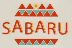 SABARU (and logo) trademark logo