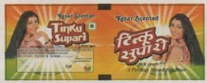 TINKU SUPARI (and logo) trademark logo