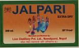 JALPARI EXTRA DRY (and logo) trademark logo