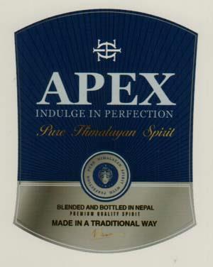 APEX INDULGE IN PERFECTION (and logo) trademark logo
