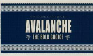 AVALANCHE THE BOLD CHOICE (and logo) trademark logo
